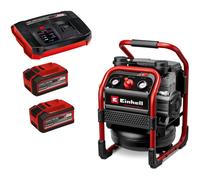 Einhell Professional SILENZZO 18/160 18v Cordless Air Compressor 2 x 8ah Plus Li-ion Charger