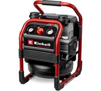 Einhell Professional Cordless Compressor SILENZO 18/160 Power X-Change (18 V, max. 8 bar, 6 L Tank, 160 L/Minute Suction Capacity, Pressure Gauge, Oil-Free, Particularly Quiet, Without Battery)