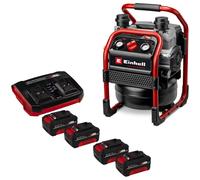 Einhell Professional SILENZZO 36/210 36v Cordless Air Compressor 4 x 4ah Li-ion Twin or Dual Battery Charger