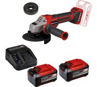 Einhell Professional TP-AG 18/125 CE Q Li 18v Cordless Quick Fix Angle Grinder 125mm 2 x 5.2ah Plus Li-ion Battery Charger No Case