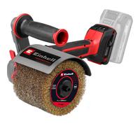 Einhell Professional Cordless Brush Sander TP-BR 18/32 Li BL-Solo PXC (18 V, 1300 W, Brushless, max. 3200 RPM, for Ø 120 mm Brushes, incl. Brass Wire Brush, Without Battery)