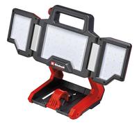 Einhell Professional Power X-Change 18V Rechargeable Work Light - Powerful 60 x LED Dimmable (3000Lm Max) Adjustable Panel Lamp - TP-CL 18/3000 LiAC Portable Site Floodlight (Battery Not Included)