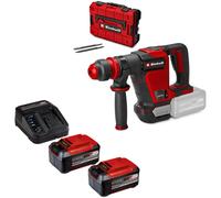 Einhell Professional TP-DH 18/4 Li BL 18v Cordless Brushless SDS Plus Demolition Hammer 2 x 5.2ah Plus Li-ion Charger Case