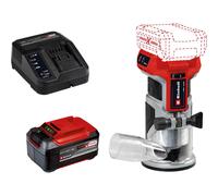 Einhell Professional TP-ET 18 Li BL 18v Cordless Brushless Trim Router 1 x 5.2ah Li-ion Charger No Case