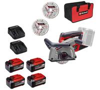 Einhell Professional TP-MA 36/30 Li BL 36v Cordless Brushless Wall Chaser 4 x 5.2ah Plus Li-ion Twin or Dual Battery Charger Bag
