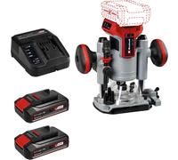 Einhell Professional TP-RO 18 Li BL 18v Cordless Brushless Plunge Router 2 x 2.5ah Li-ion Charger No Case