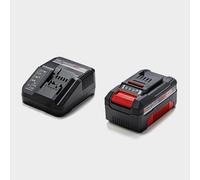 Einhell PXC 4.0ah Battery And Charger For All Power X-change 18v Starter Kit 3a, Red One Size