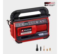 Einhell PXC Cordless Air Compressor 11 Bar Low/high Pressure Hybrid (18v Or 230v) - Body Only, Red One Size