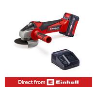 Einhell PXC Cordless Angle Grinder 115mm 18V TC-AG 18/115 With Battery Charger