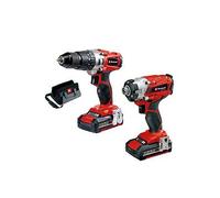 Power X-Change Combi & Impact Driver Twin Pack 18V 2 x 2.0Ah Li-ion