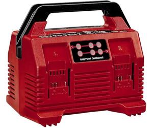 Einhell Quattro charger 4A Battery Charger PXC | Simultaneous Charging Of 4 Batteries, Universally Compatible With All Einhell 18V PXC Lithium-Ion Rechargeable Batteries