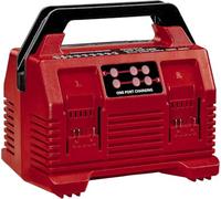 Einhell Power X-Change X-Quattrocharger 4A Battery Charger - Simultaneous Charging Of 4 Batteries - Universally Compatible With All Einhell 18V PXC Lithium-Ion Rechargeable Batteries