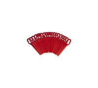 Einhell Replacement Strimmer Blades (20pcs) - Plastic Blade Set For GE-CT 18 Li, GC-CT 18/24 Li P Grass Trimmers, Red