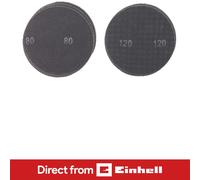 Einhell Sanding Disc Set for Drywall Sanders 225mm Includes 3x K80 And 2x K120