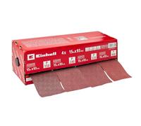 Einhell Sandpaper Roll, 93 mm x 15 m (Aluminium Oxide, Resin-Bonded, Cut-to-Size, Machine/Manual, for Wood/Plastic/Metal/Drywall)