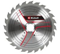 Einhell Saw blade HM 210 mm as an accessory for reciprocating saws (Ø 210 mm, hole 30 mm, 24 teeth, cutting width 2.6 mm, for jig, miter and table saws)