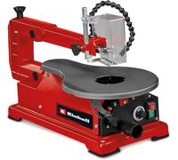 Einhell TC-SS 406E Scroll Saw - Electric Fret Saw With 47° Tiltable Metal Work Table For Bevel Cuts, Tool-Free Blade Changes, Hobby Saw With Dust Extraction For Woodworking, Crafting And DIY