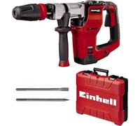 Einhell TE-DH 32 demolishing hammer (1500 W, 32 J impact force, SDS-max mandrel, anti-vibration main handle + Softgrip soft coating, sold with needle and flat chisel + E-box)