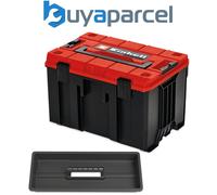 Einhell E-Case M Tool Storage Case With Organiser Insert - Power Tool Box, Stackable, Lockable, Splash-Proof, Protective Storage And Transport Of Tools And Accessories