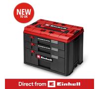 Einhell Stackable Toolbox With Drawers Carrying Case E Case System Up To 60Kg