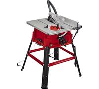 Einhell Table Saw TC-TS 2025/3 eco (max. 2,000 W, Angle Stop, rip Fence, Suction Connection to housing and Saw Blade Guard, incl. Carbide Saw Blade)