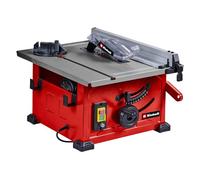 Einhell Table Saw TC-TS 8 (1200 W, Cutting Height 45 mm, Blade Ø 210 mm, Angle Stop, Parallel Stop, Connection for Vacuum Cleaner in The House)
