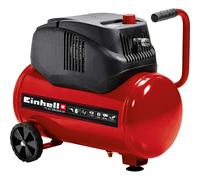 Einhell TC-AC 200/24/8 of Air Compressor - 24L, 1200W, 240V, 8 Bar, 116 PSI, Oil-Free Service-Free Motor, Pressure Reducer, Safety Valve - Air Compressor for Workshops with 3 Year Warranty