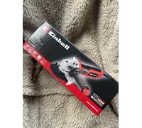 Einhell 115mm Angle Grinder TC-AG 115/750 | 750W, 4 Inch Grinder For Cutting, Grinding, Polishing and Sharpening | Soft Start, Spindle Lock, Additional Handle,Black, Red