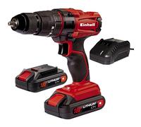 Einhell TC-CD 18-2 Li-i 18 V Cordless Combi Drill Kit (Includes 2 Batteries) - Red