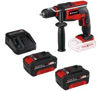 Einhell TC-ID 18 Li 18v Cordless Impact Hammer Drill 2 x 4ah Li-ion Battery Charger No Case
