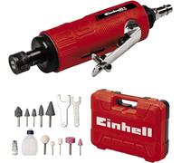 Einhell TC-PP 220 Compressed air bar Sander (6.3 bar, 128 l/min, Compressed air Equipment for Sanding, polishing, Engraving and deburring incl. 10 Wheels, Carrying case, Oil-)