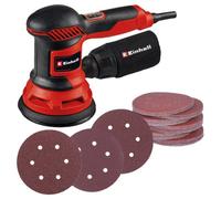 Einhell Tc-Rs 425 E 125mm Orbital Sander Rotary Corded Electric 425W + 53 Sheets