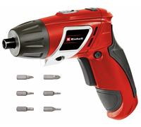 Einhell Cordless Screwdriver 3.6V, 1300 mAh, 3 Nm Torque, Pivot Joint in the Handle, LED Light, Soft Grip, Charging Light, with 6 Bits TC-SD 3.6 Li