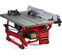Einhell TC-TS 8 l Table Saw - Angle Cuts (to 45°), Angle Stop (+/- 60°) for Mitre Cuts, Dust Extraction Adaptor - Powerful, Compact and Portable Circular Bench Saw for Woodworking