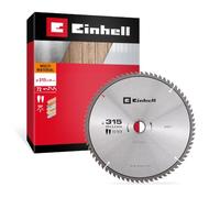 Einhell TCT Circular Saw Blade, Multi Material, Ø 315 x 30 mm, 72 T | HLTCG Tooth Geometry | Neutral Hook Angle | Carbide Teeth | Medium Cut | Thermal Slots | For Table Saws