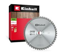 Einhell TCT Circular Saw Blade, Wood, Ø 315 x 30 mm, 48 T | ATB Tooth Geometry | Positive Hook Angle | Carbide Teeth | Coarse Cut | Thermal Slots | For Table Saws