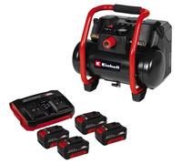Einhell TE-AC 36/150 Li OF 36v Cordless Oil Free Air Compressor 4 x 4ah Li-ion Twin or Dual Battery Charger
