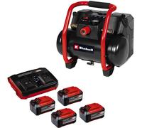 Einhell TE-AC 36/150 Li OF 36v Cordless Oil Free Air Compressor 4 x 5.2ah Li-ion Twin or Dual Battery Charger