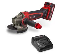 Einhell TE-AG 18/125-2 Li Cordless Angle Grinder (1 x 4.0 Ah) Power X-Change (18 V, Discs Ø 125 mm, Cutting Depth 33 mm, Cutting Protection, Without Cutting disc, with 4.0 Ah Battery)