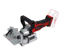 Einhell Power X-Change 18V Cordless Biscuit Jointer - Variable Cutting Depth Plate Joiner with Dust Extraction for Woodworking - TE-BJ 18 Li Solo Biscuit Joiner (Battery Not Included)