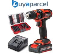 Einhell TE-CD 18/35 PXC 18v Cordless Drill Driver 1 x Battery + 38PC Impact Bits