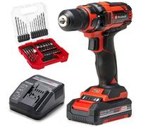 Einhell Te-Cd 18/35 Pxc 18V Cordless Drill Driver 1 X Battery + 40Pc Bit Set