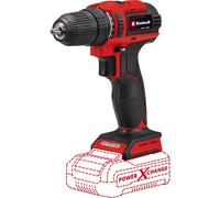 Einhell TE-CD 18/40 Li BL - Solo Power X-Change cordless drill, battery-powered (Li-ion, 18 V, 40 Nm, brushless motor, speed electronics, delivered without batteries & without charger), black, red