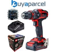 Einhell TE-CD 18/44 Cordless Combi Drill PXC 18v Metal Chuck 1 x Battery + Bits