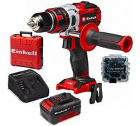 Einhell Te-Cd Brushless Cordless Combi Drill 18V Metal Chuck 1X 4Ah Battery +Set