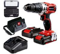 Einhell Te-Cd Cordless Combi Drill Pxc 18V Metal Chuck 2 X Batteries + Bit Set