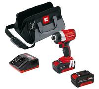 Einhell TE-CI 18 Li BL 18v Cordless Brushless Impact Driver 2 x 4ah Li-ion Battery Charger Bag