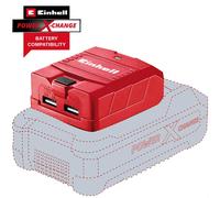 Einhell 45.141.20 TE-CP 18 LI USB-Solo Power X-Change Charger 18 Volt 1-2.1Ah Li-Ion