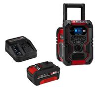 Einhell TE-CR 18 Li DAB+/FM/BT 18v Cordless Radio 1 x 4ah Li-ion Charger No Case