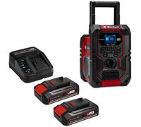 Einhell TE-CR 18 Li DAB+/FM/BT 18v Cordless Radio 2 x 2.5ah Li-ion Charger No Case